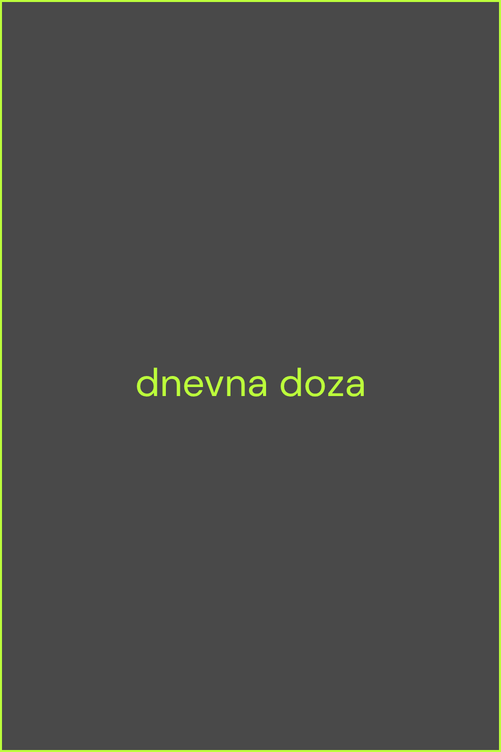 Dnevna doza